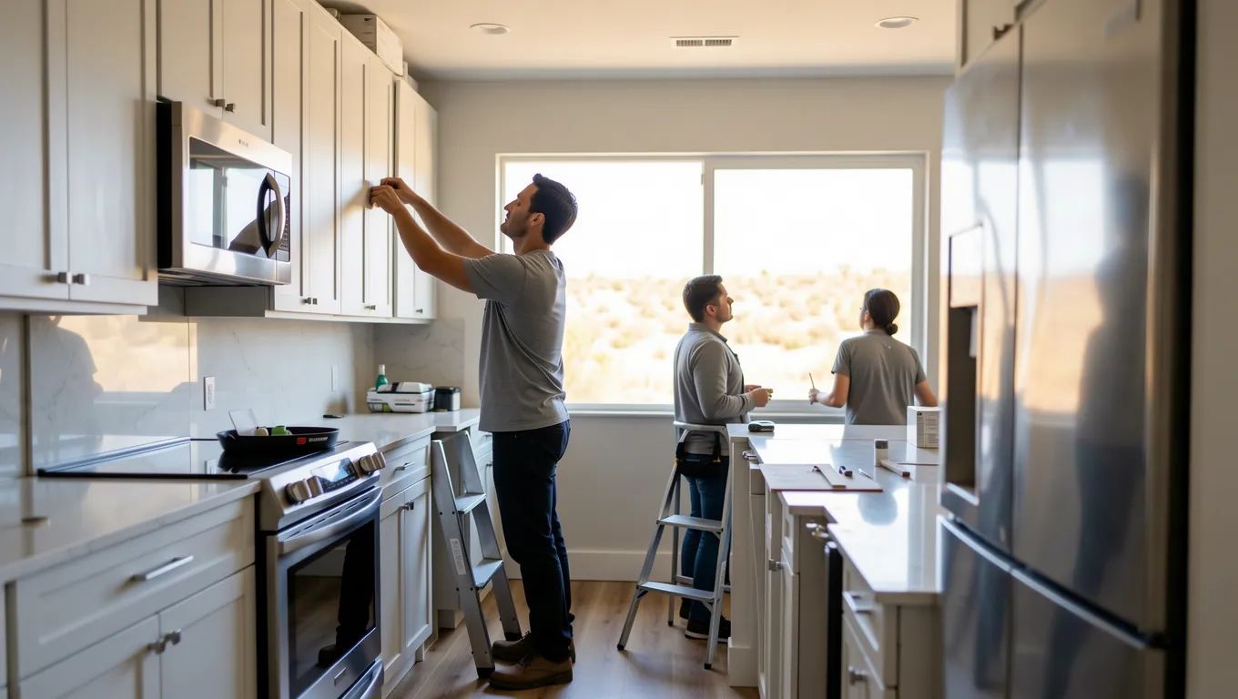 Home improvement loan funding a new kitchen remodel in Tennessee