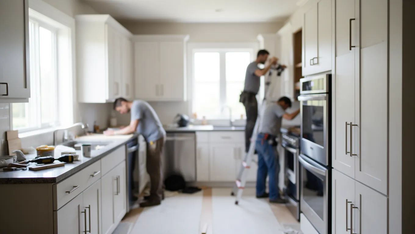 Kitchen remodel funded by a $25000 loan in Tennessee